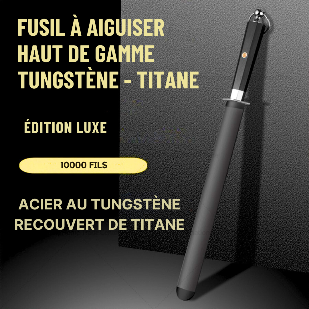 Fusil à Aiguiser Blackout Édition - La Forge du Viandard