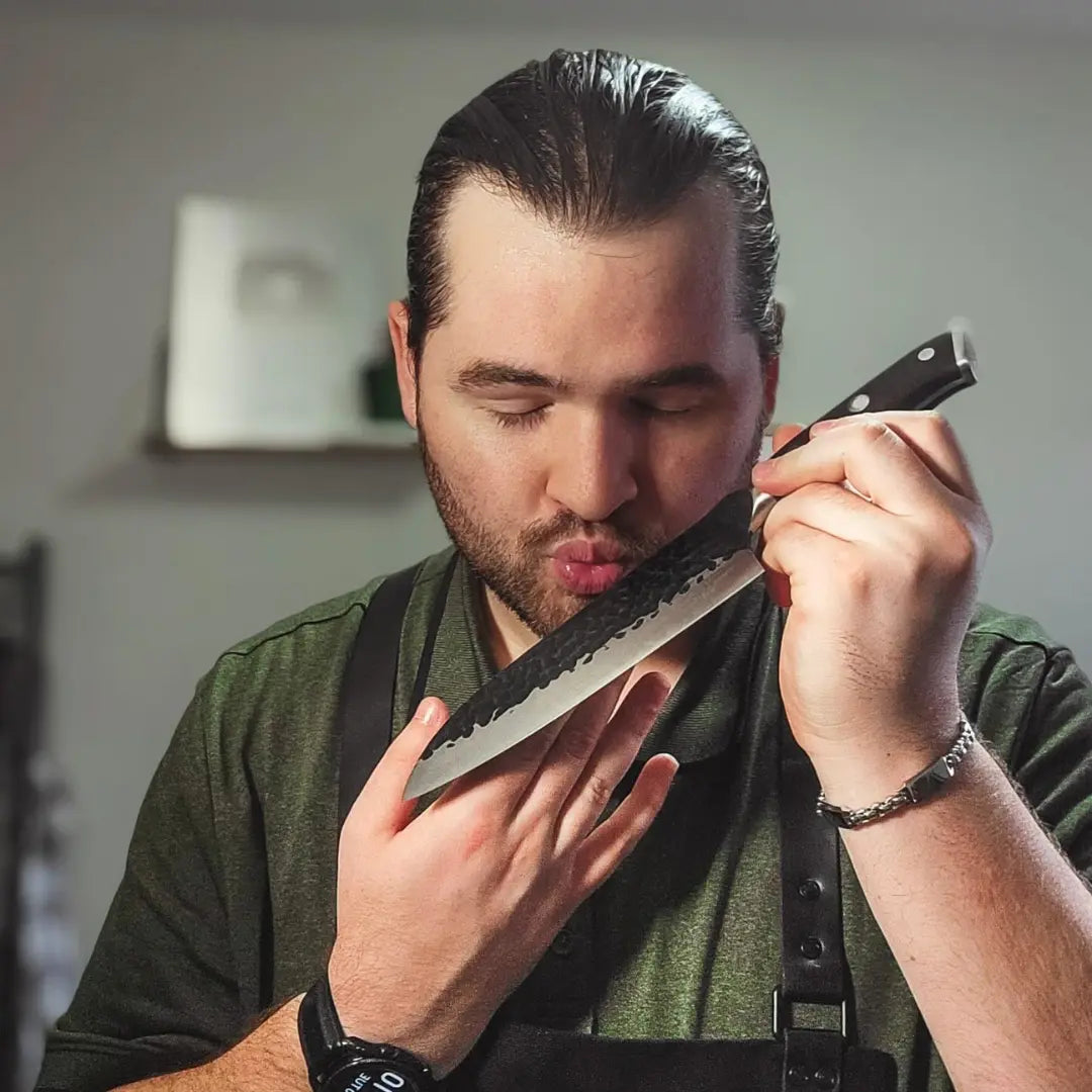 COUTEAU DE CHEF - TEXAN SAMOURAÏ La Forge du Viandard