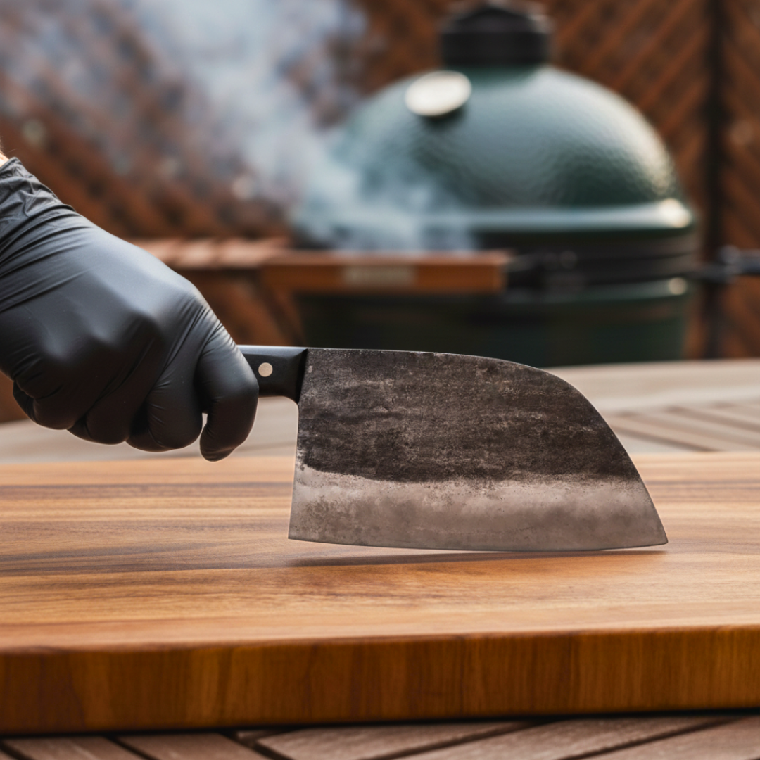 Couteau Serbe - Tungstène - La Forge du Viandard