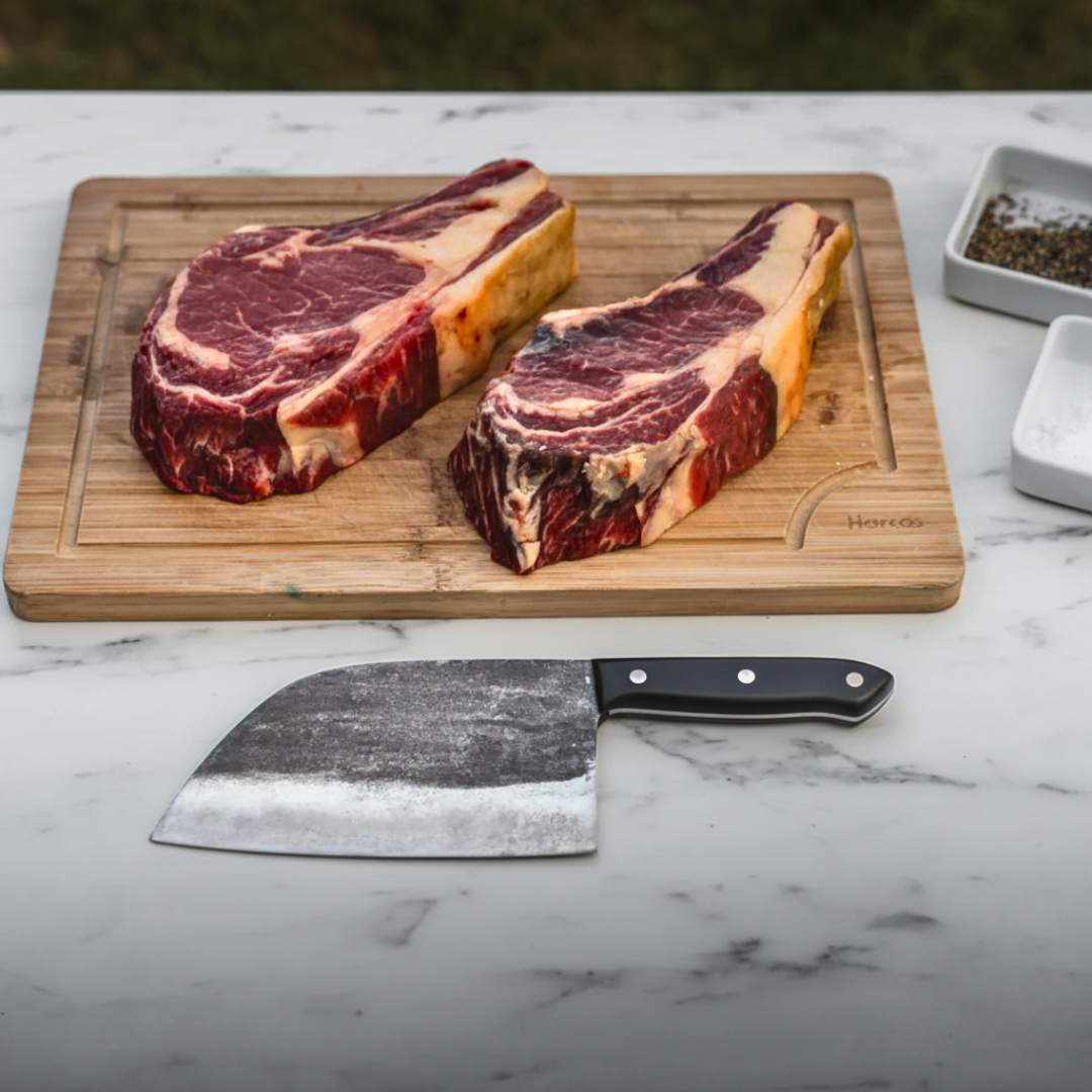 Couteau Serbe - Tungstène - La Forge du Viandard