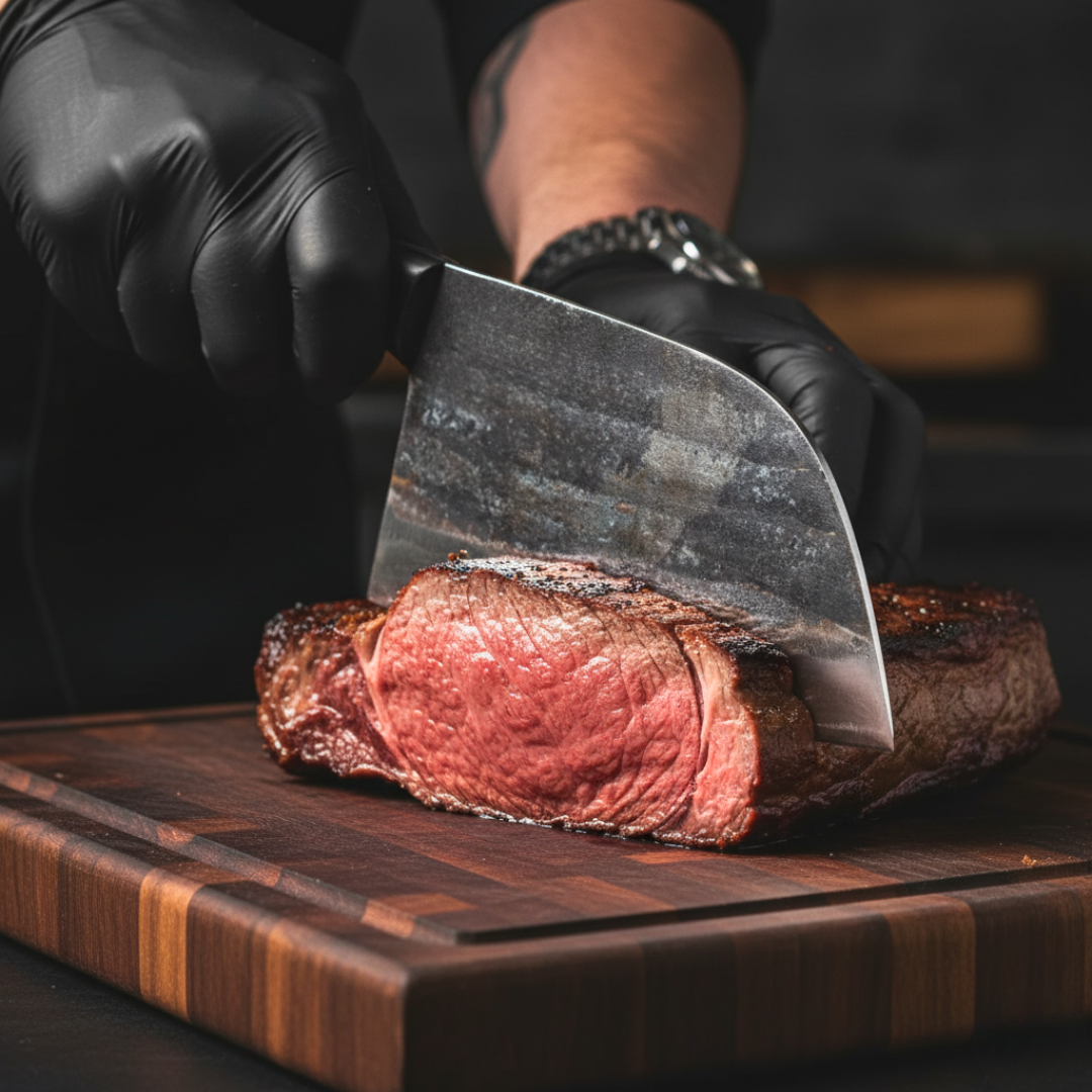 Couteau Serbe - Tungstène - La Forge du Viandard