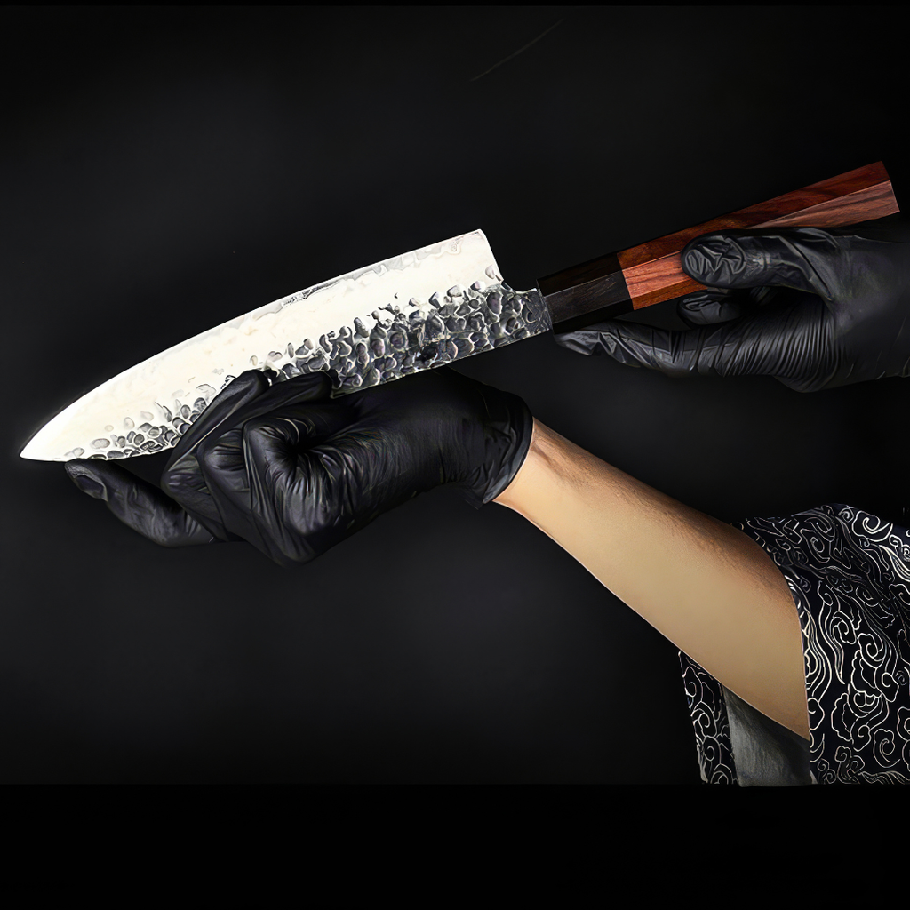 Couteau Gyuto Japonais - Shibui - La Forge du Viandard