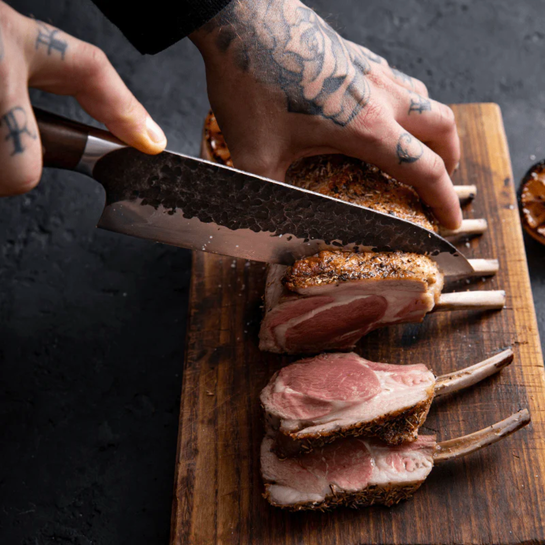 COUTEAU SANTOKU - TEXAN SAMOURAÏ