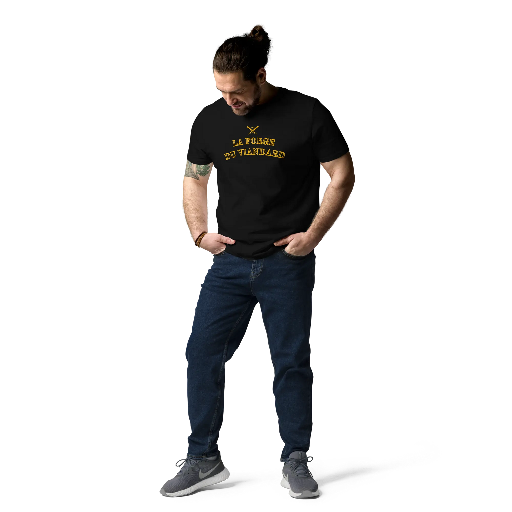 T-SHIRT COTON 100% BIO LA FORGE DU VIANDARD La Forge du Viandard
