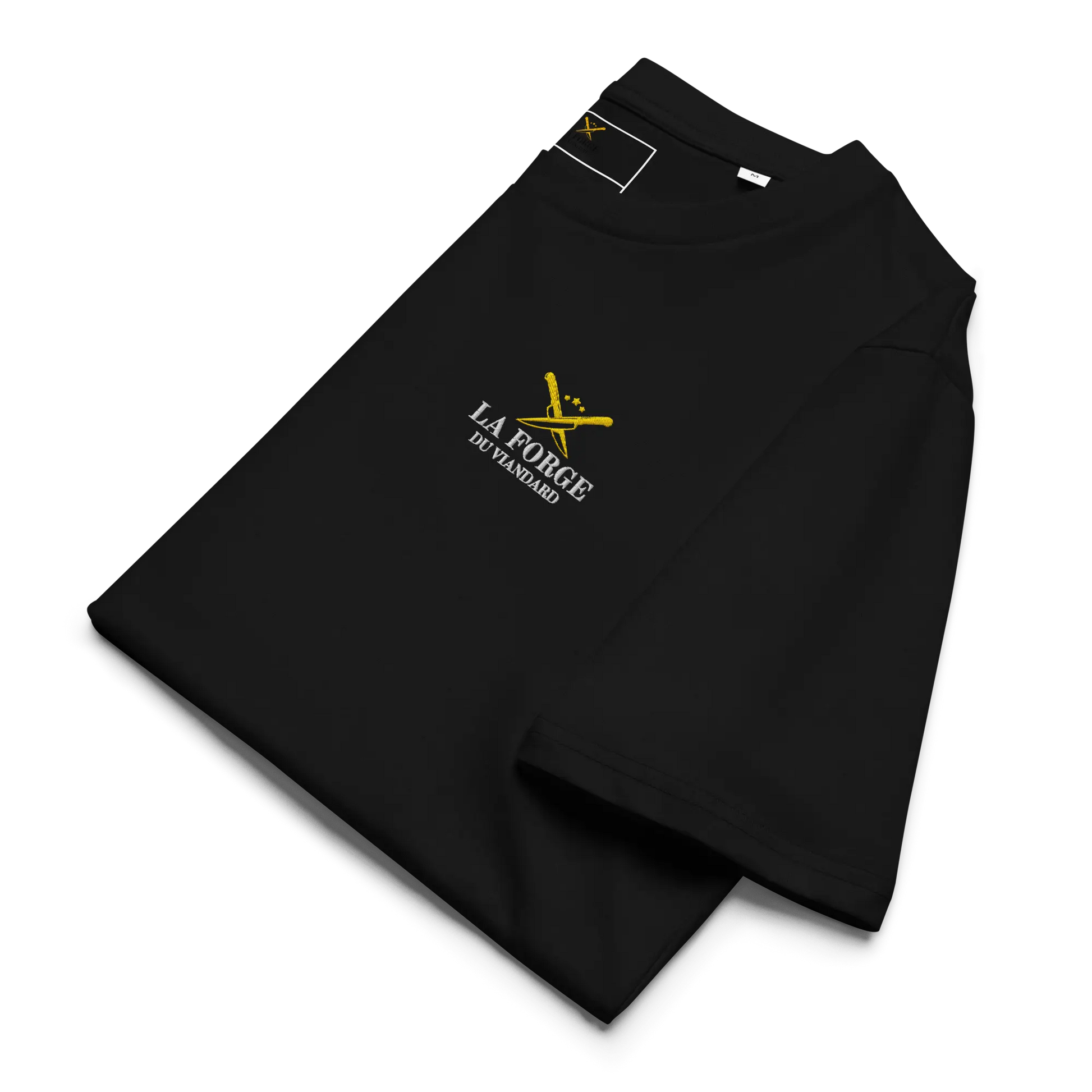 T-SHIRT COTON 100% ÉCUSSON LA FORGE DU VIANDARD La Forge du Viandard