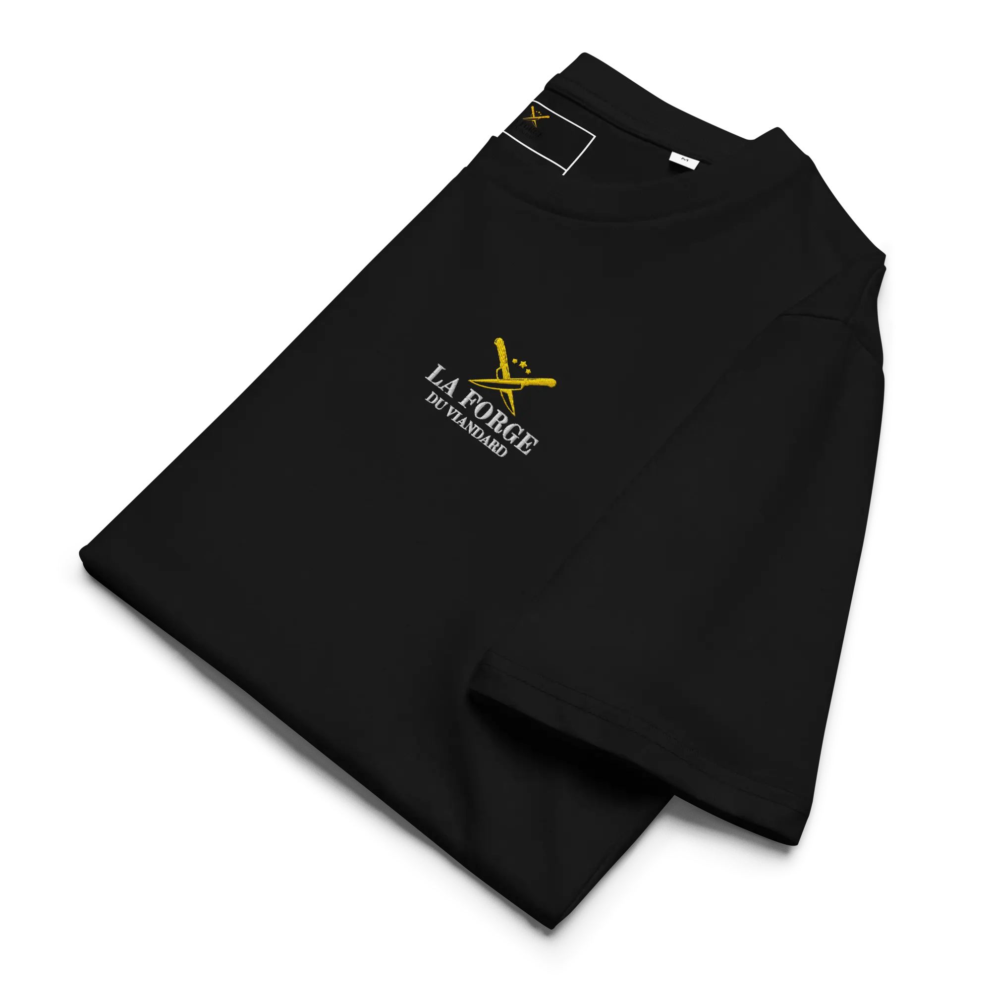 T-SHIRT COTON 100% ÉCUSSON LA FORGE DU VIANDARD La Forge du Viandard