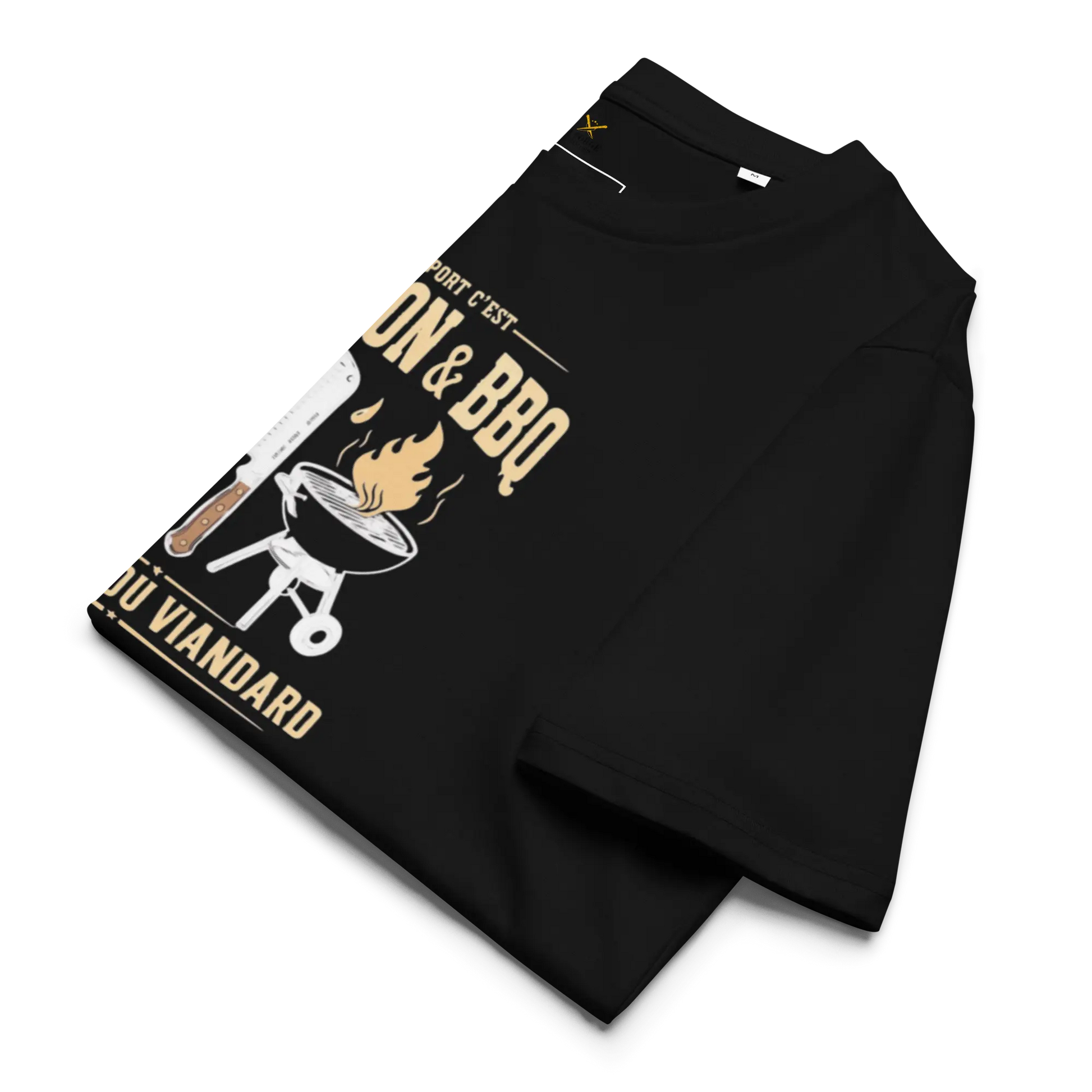 T-SHIRT COTON 100% BIO MON SPORT C'EST La Forge du Viandard