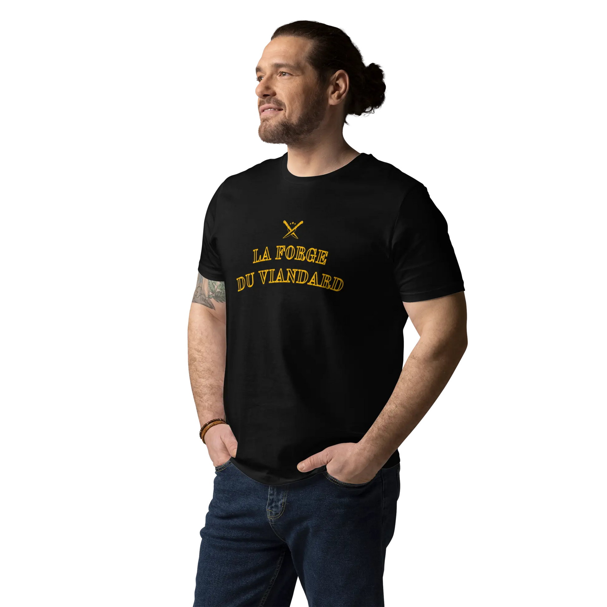 T-SHIRT COTON 100% BIO LA FORGE DU VIANDARD La Forge du Viandard