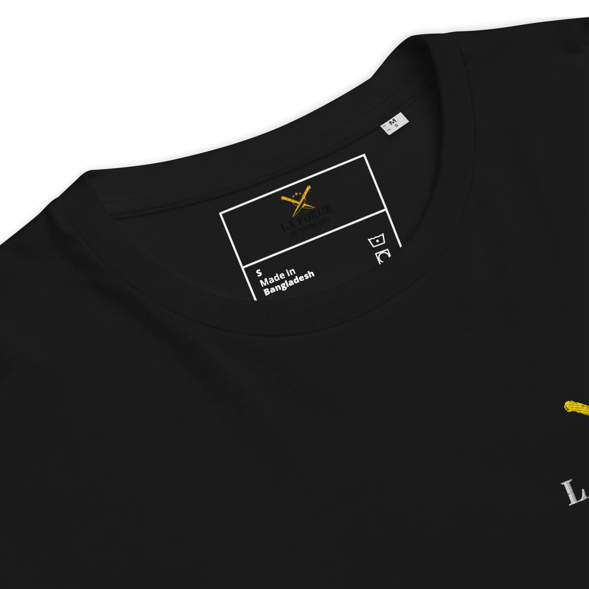 T-SHIRT COTON 100% ÉCUSSON LA FORGE DU VIANDARD La Forge du Viandard