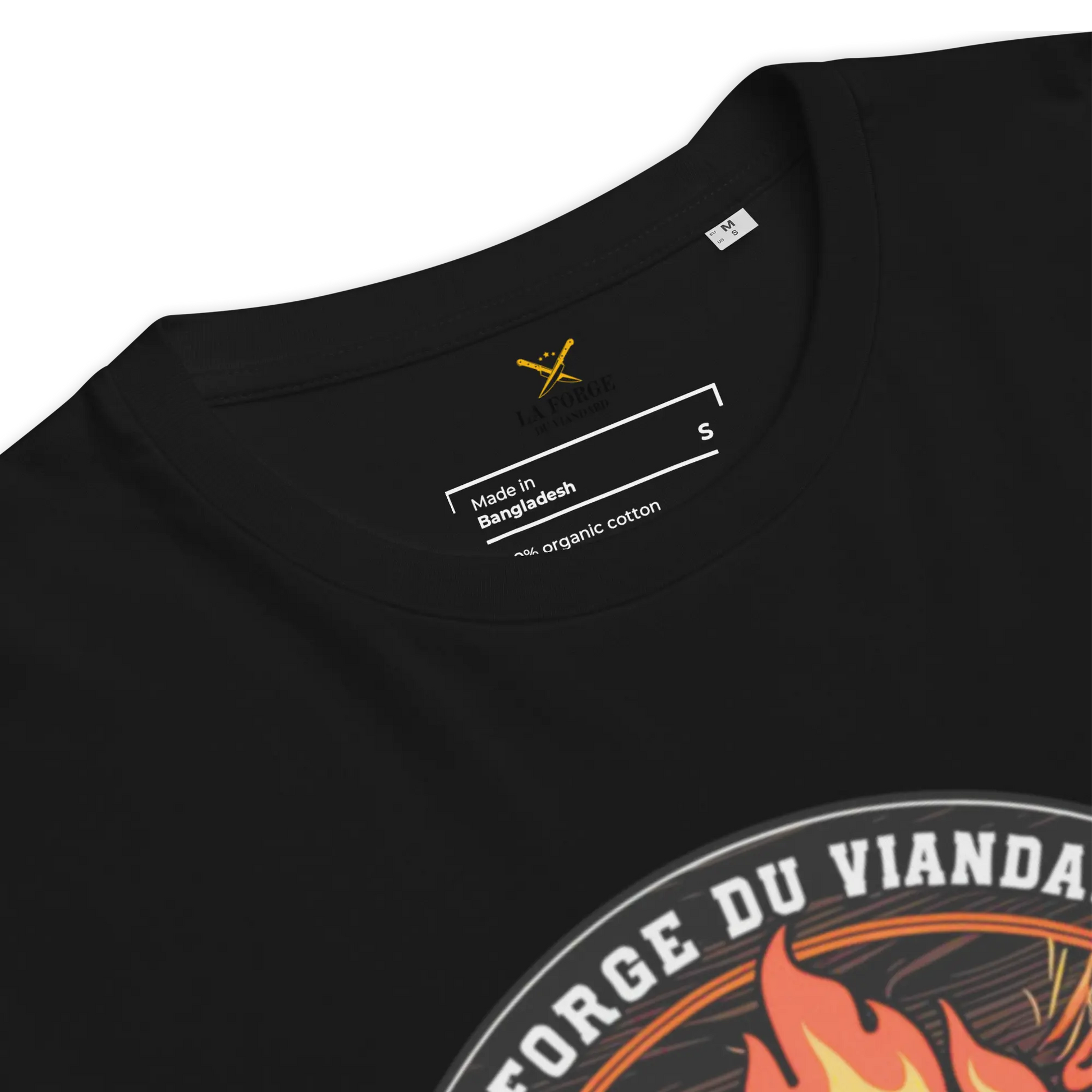 T-SHIRT COTON BIO ANTI-WOKE ZONE La Forge du Viandard